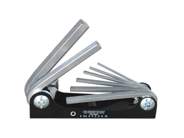 KING TONY Набор шестигранников складных 8 ед. 2-10мм | 20218MR