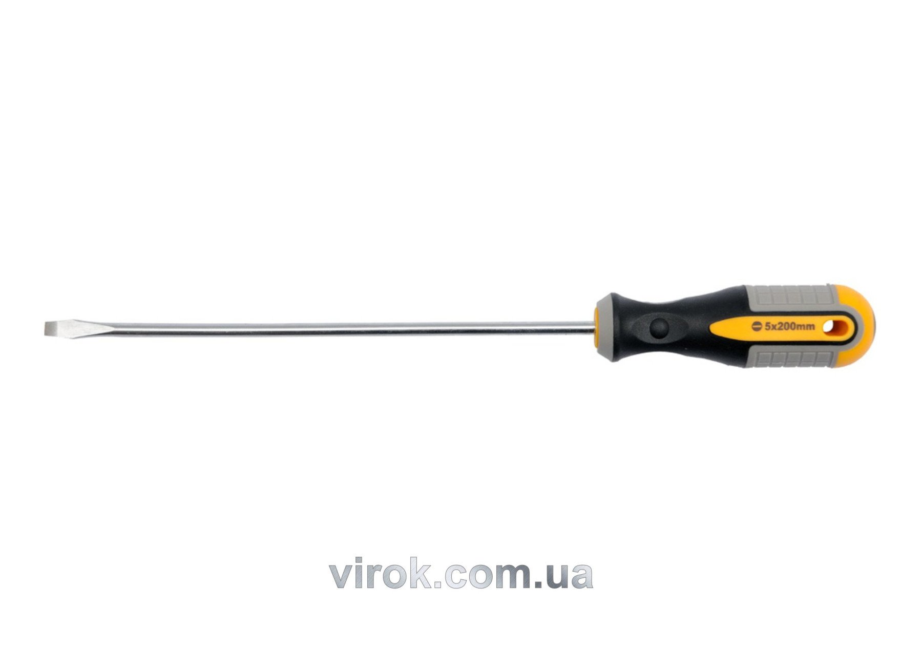 VOREL Викрутка плоска : SL8 х 250 мм. Cr-V  | 60918