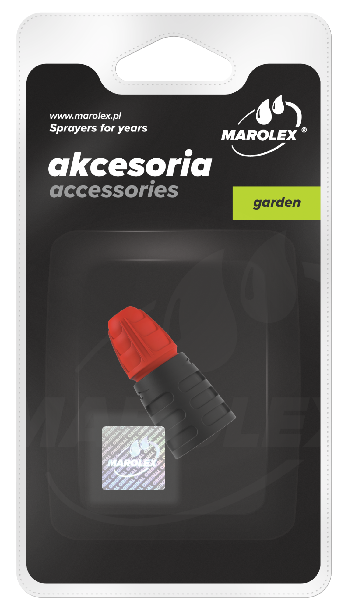 MAROLEX Форсунка з регуляцією 2.0мм NBR 0,80 л/хв (hobby,profession,profession+,titan,movi,x-line) |