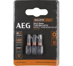 Біта ударна AEG AAK252TX20, TX20, 25мм (3шт)
