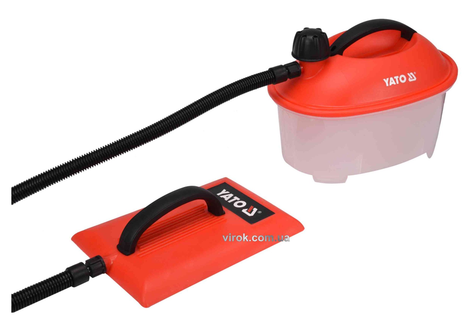 YATO Паровий апарат для здирання шпалер мережевий YATO : 2 кВт, ємність- 4.5 л, макс. t= 100°С  | YT