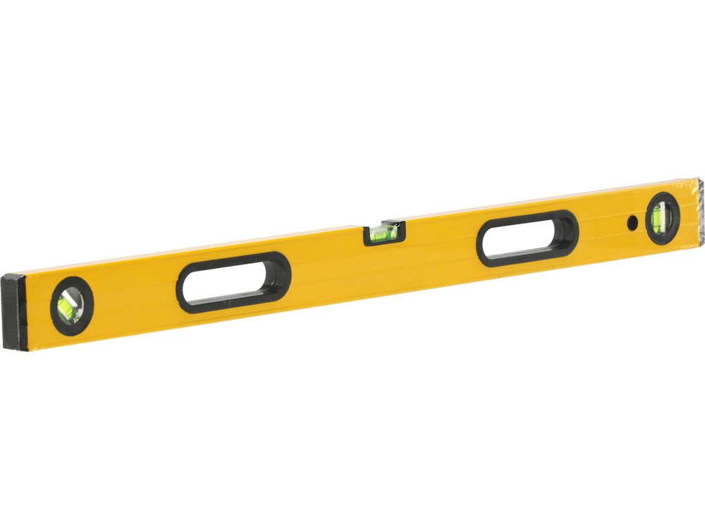 Рівень алюмінієвий VOREL : L= 80 cм, 3 капсули, 2 ручки [20/60]