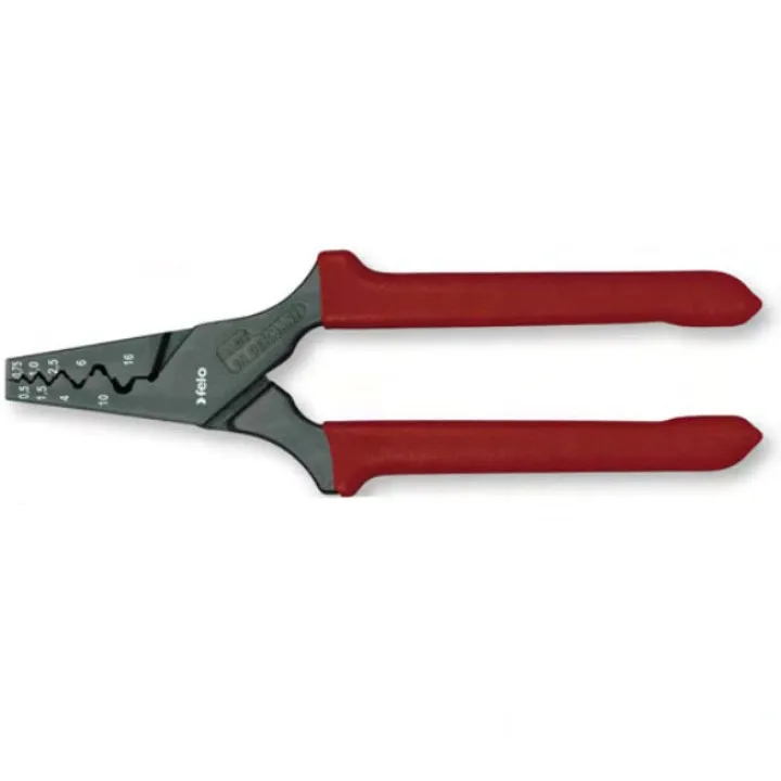 Плоскогубцы FELO для обжима проводов и кабелей 190 мм, (59231940)