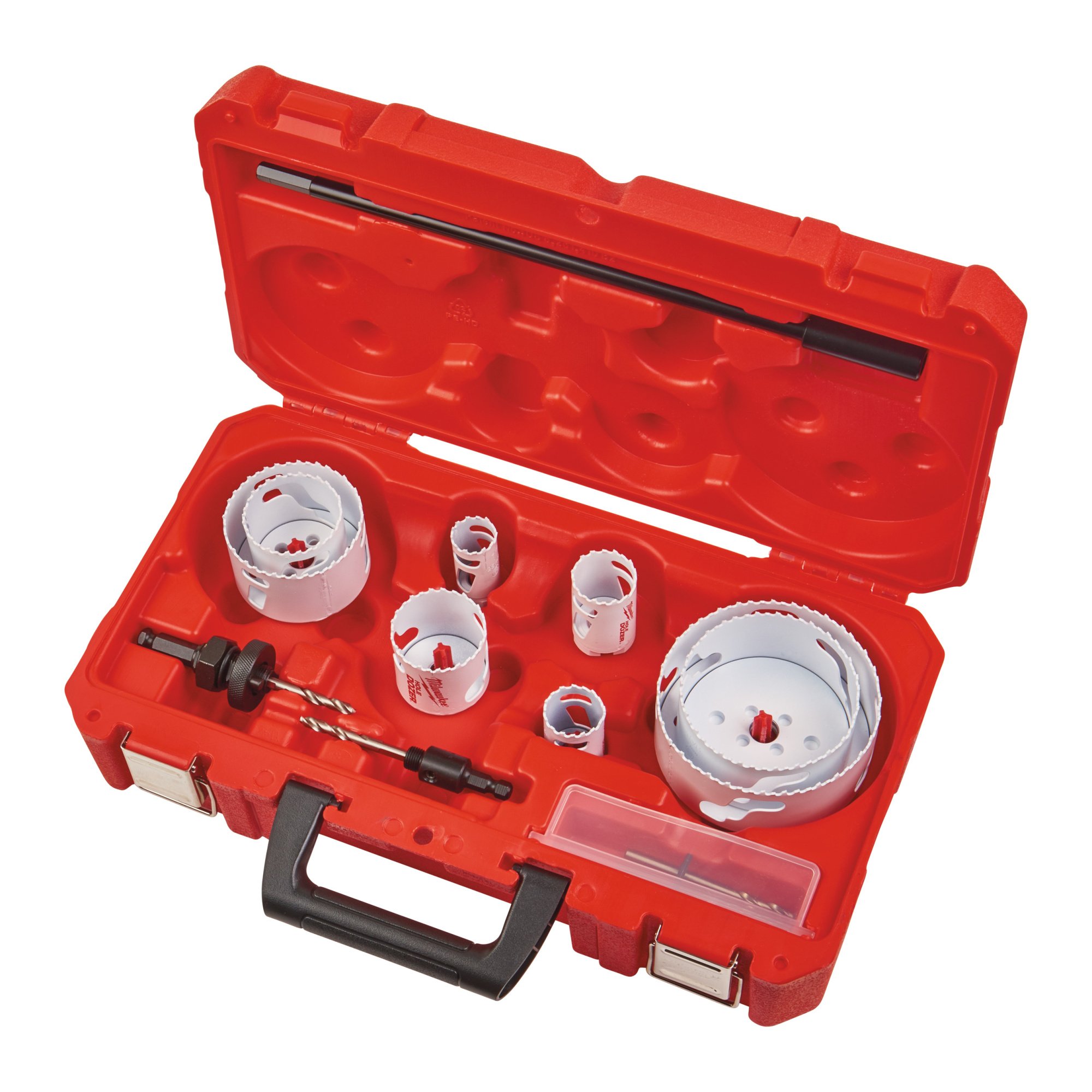 MILWAUKEE Набор коронок Bi-Metal №3 (11 шт) (диаметры 25,32,35,51,54,76,92,114,удлинитель300мм) | 49