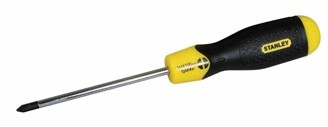 STANLEY 0-64-930 Отвертка "Cushion Grip" (+) Ph 0 X 60мм