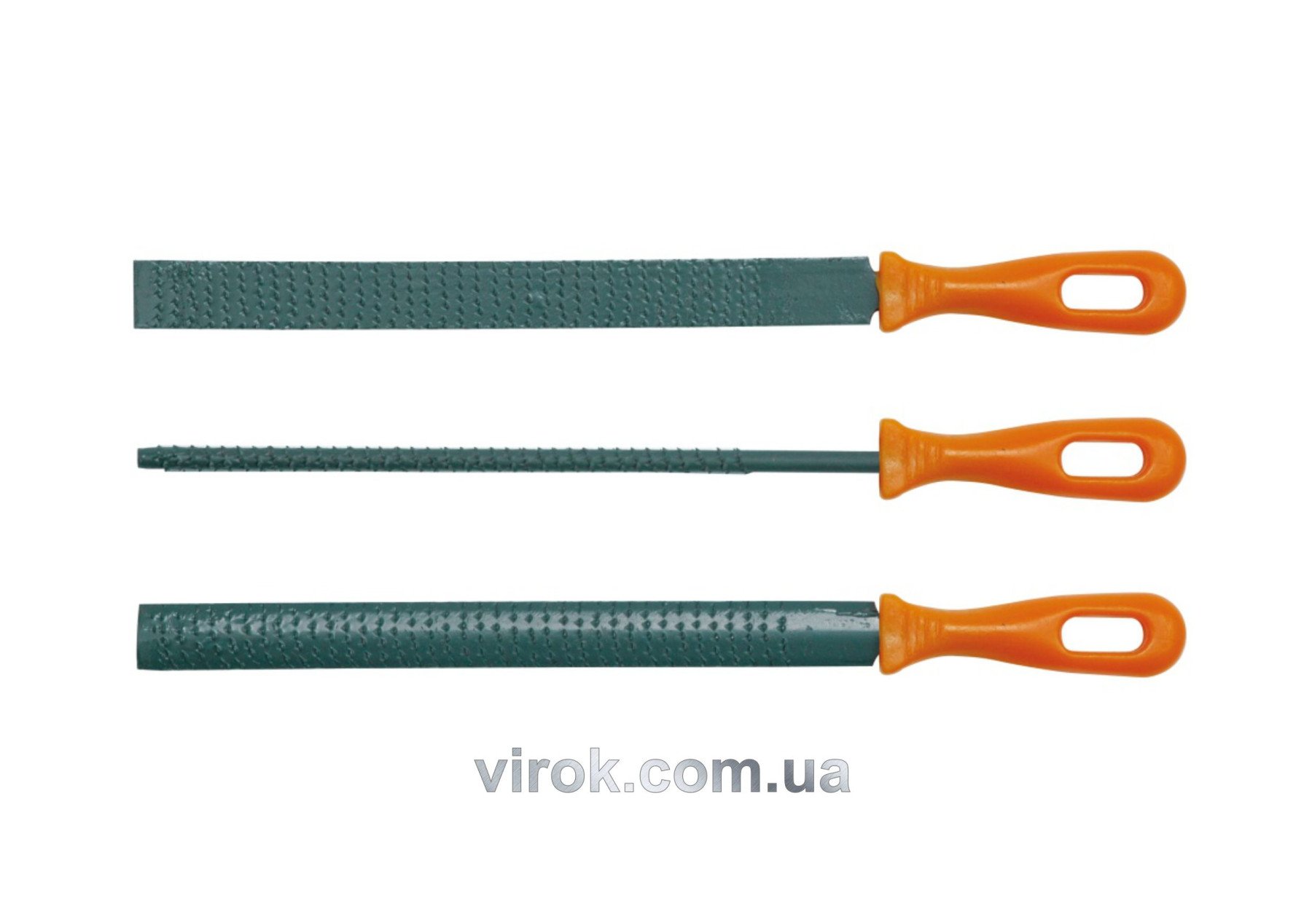 VOREL Рашпилі Набір 3 шт, l=200 мм  | 25230