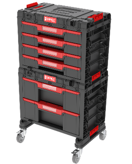 QBRICK SYSTEM Набір ящиків PRIME WORKSHOP DRAWERS Set 2 (540x370x855мм)