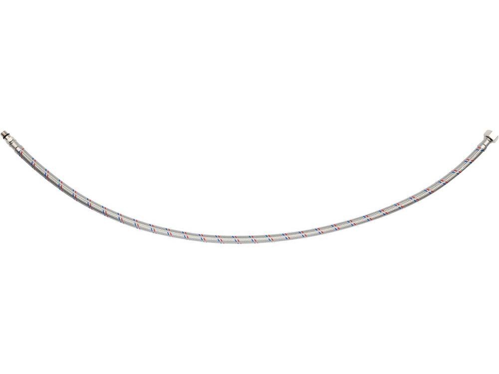 Шланг водопровідний з опліткою з нерж сталі FALA l= 600мм Ø= 8/12, з'єдн F-3/8" х M-M10x1- 17мм 1МПа