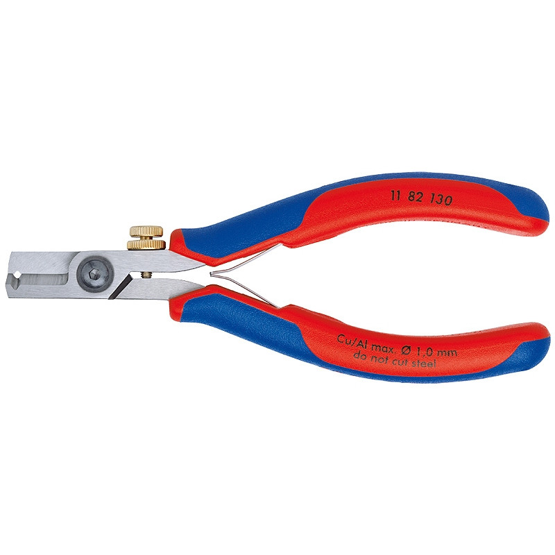 KNIPEX Ножницы-щипцы для удаления изоляции при работе с электронными устройствами , 130 мм 11 82 130