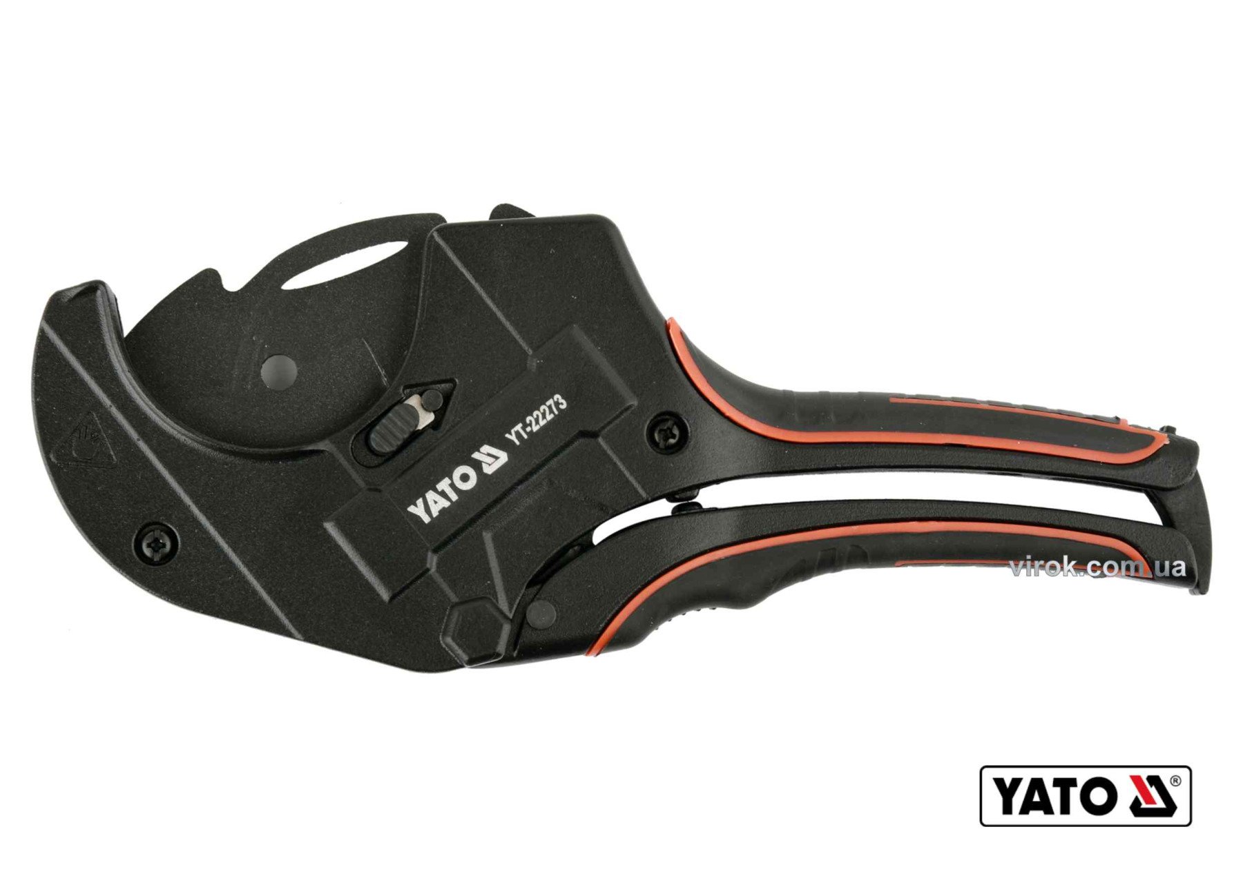 YATO Труборіз для ПВХ труб YATO : max Ø63 мм, алюмінієвий корпус, ручка- ABS + TPR  | YT-22273