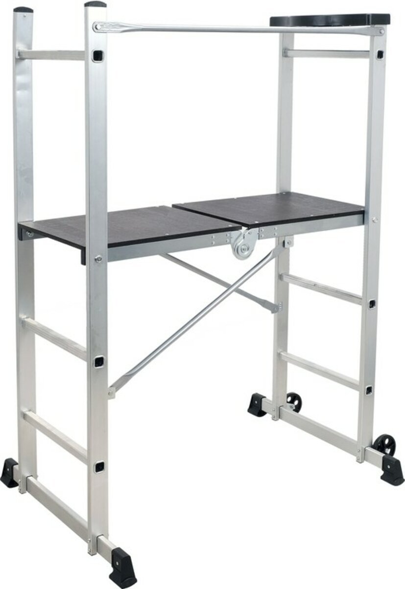 YATO Риштування складане на 2 колес YATO з платфор- 104х40см висота- 90см, 154x113.5x86см, з алюміні