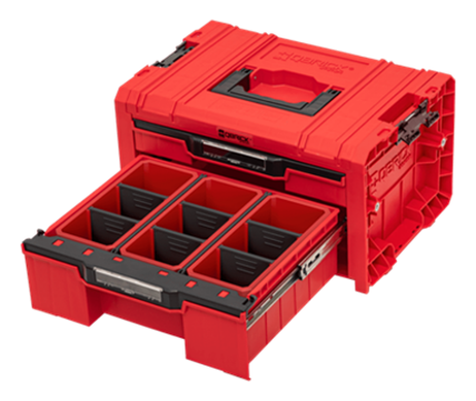 QBRICK SYSTEM Ящик для інструментів PRO Drawer 2 Toolbox 2.0 RED UHD Custom