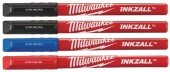 Набор тонких маркеров MILWAUKEE INKZALL Fine Tip (Синий/Красный/Черный) 48223165