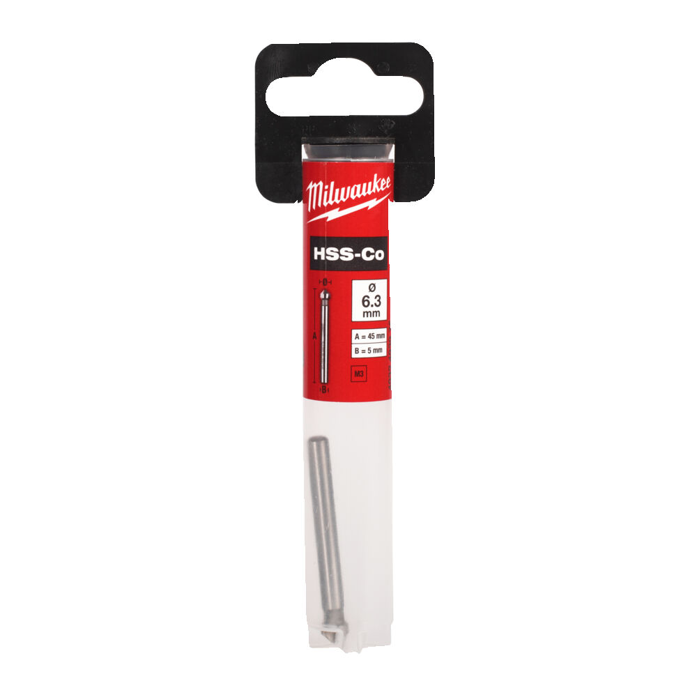 MILWAUKEE Зенкер HSS-Co, 6.3мм | 4932493975