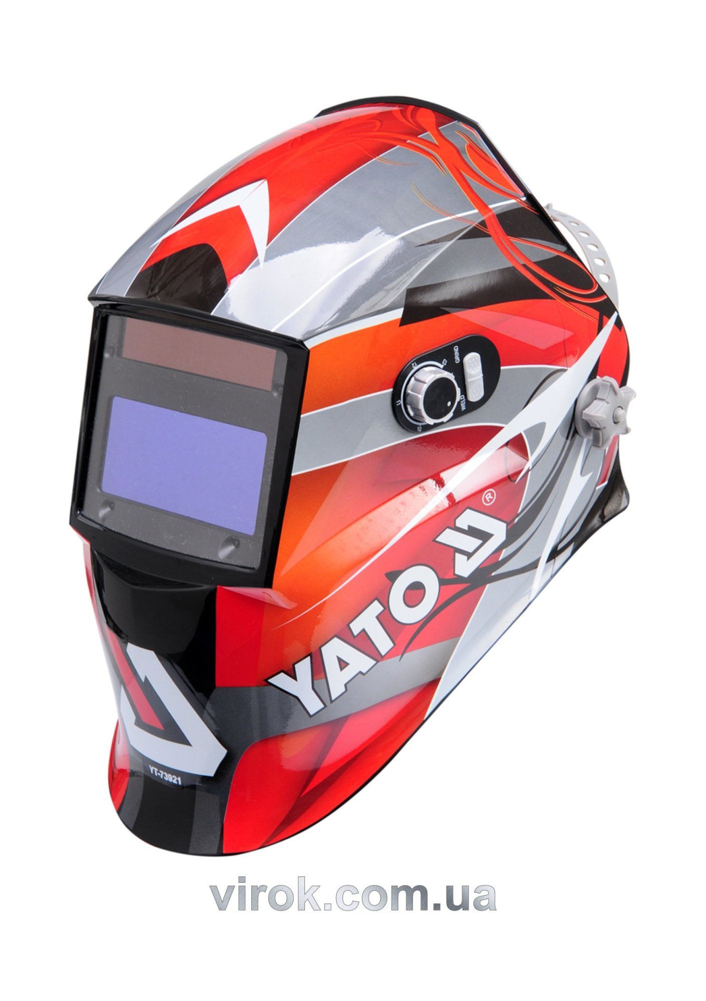 YATO Маска зварювальника YATO з автозатемнювальнимним фільтром  | YT-73921