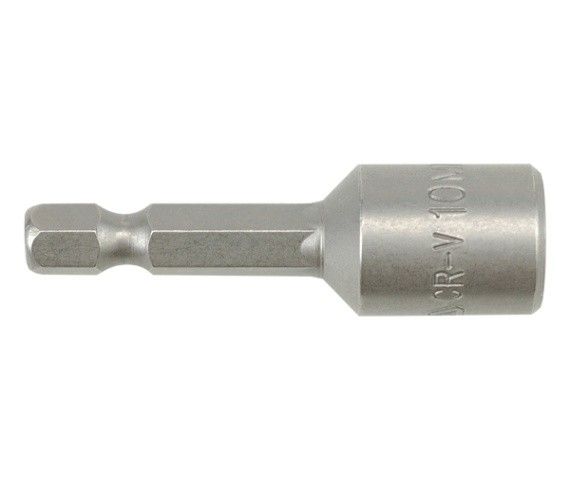 YATO Насадка торцева магнітна 6-гранна YATO : HEX M10 x 48 мм, HEX Ø= 1/4"  | YT-1515