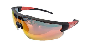 MILWAUKEE Окуляри захисні ENHANCED, з покриттям AS/AF (дзеркальні червоні)