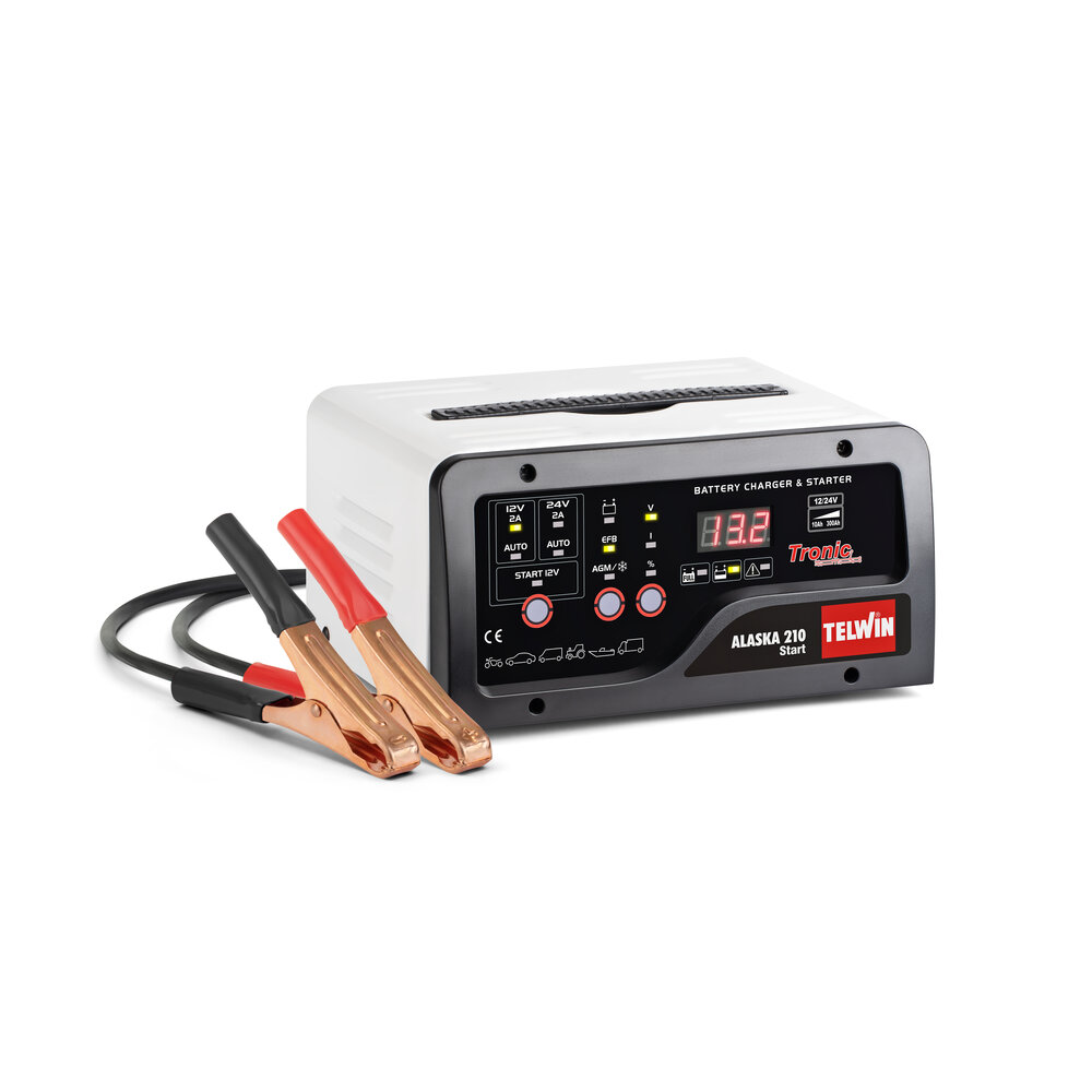 TELWIN Пуско-зарядное устройство ALASKA 210 START 230V 12-24V | 807579