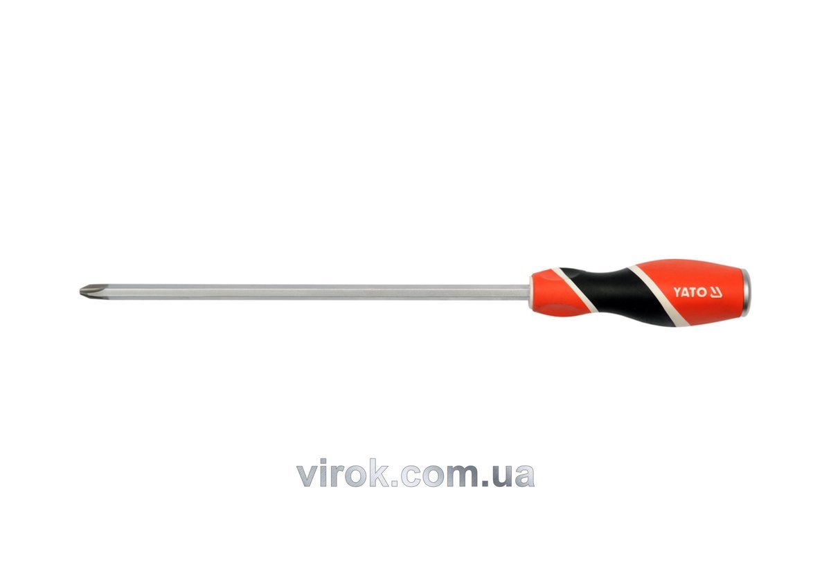 YATO Викрутка хрестова ударна YATO : "Philips" PH3 х 200 мм  | YT-25996