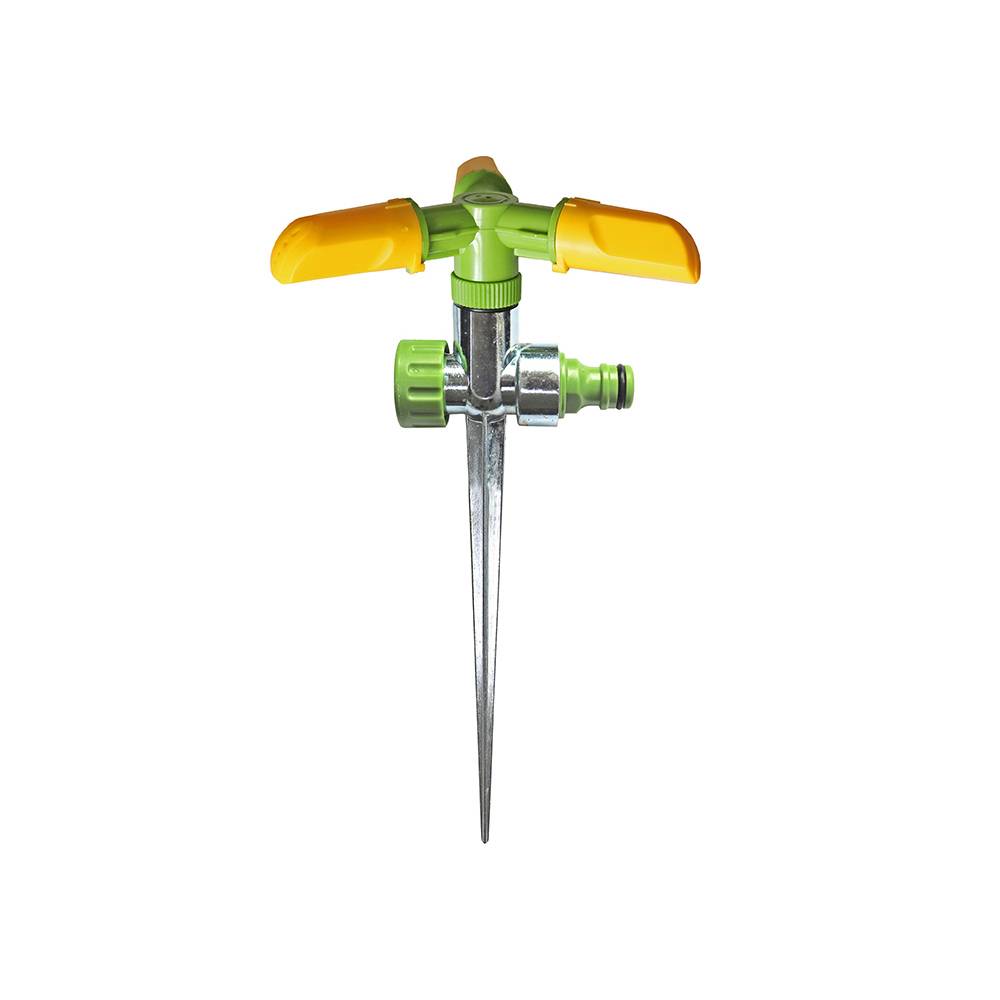 Розпилювач 3-променевий що обертається пластиковий на цинковому стрижні VERANO | 72-051