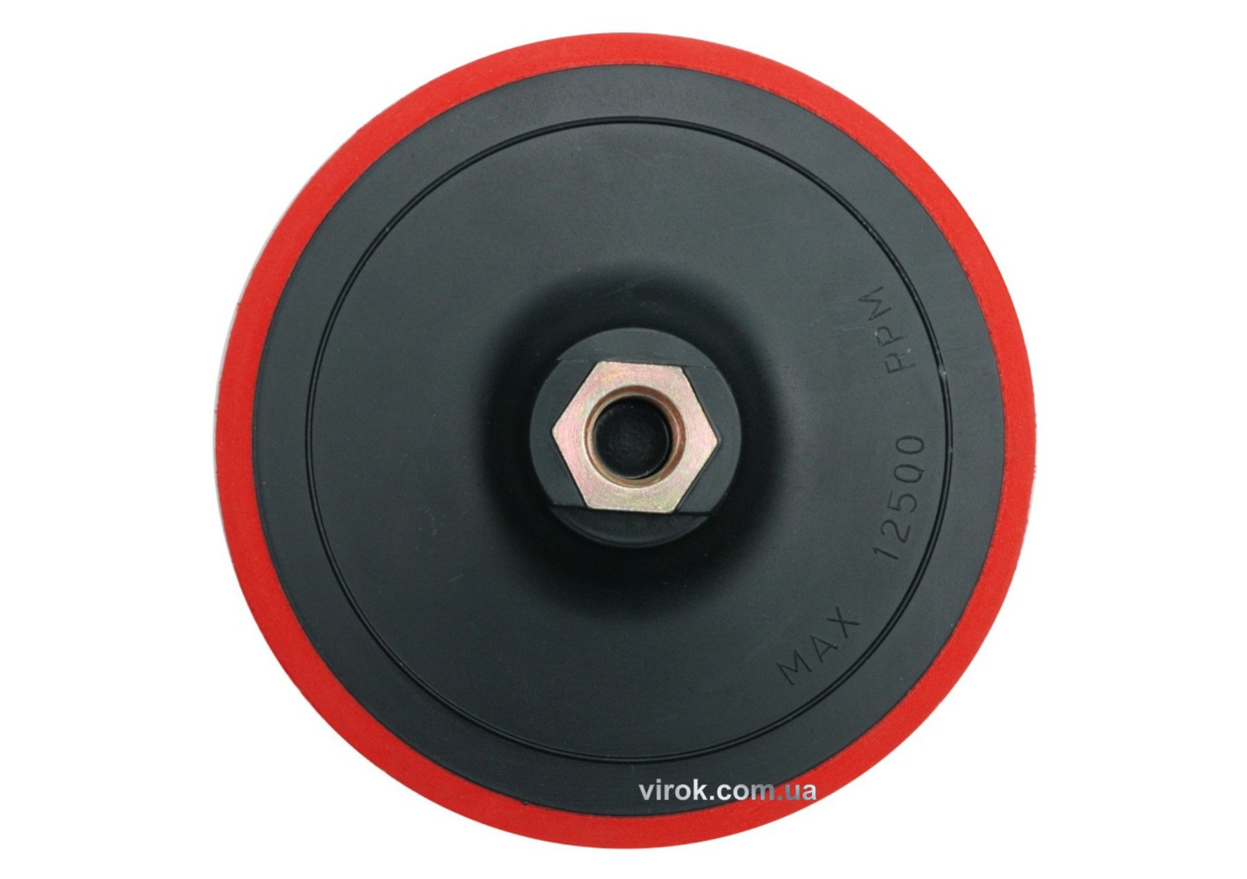 VOREL Полиров. диск 125мм гайка М14 и липучка 08318
