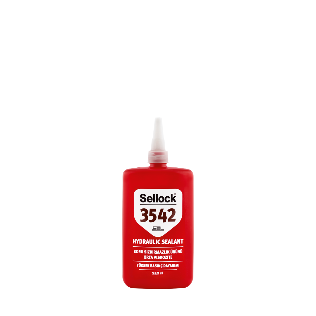 Герметик фіксатор гідравлічний Sellock 3542 коричиневий. тюбик V= 50 мл. [12]