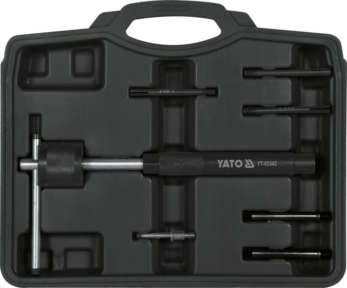 YATO Набір для зняття пошкоджених свічок розжарення YATO. Містить 7 предметів  | YT-05343