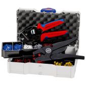 KNIPEX Набор кабельных наконечников для опрессовки с клещами 97 53 09 и 12 40 200 | 97 90 16