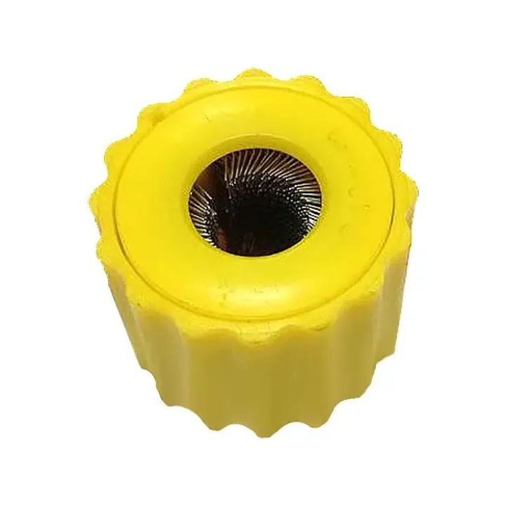 Щітка LESSMANN фітингова для зовнішньої очистки труб D12 мм, стальний латунований дріт (037.922)