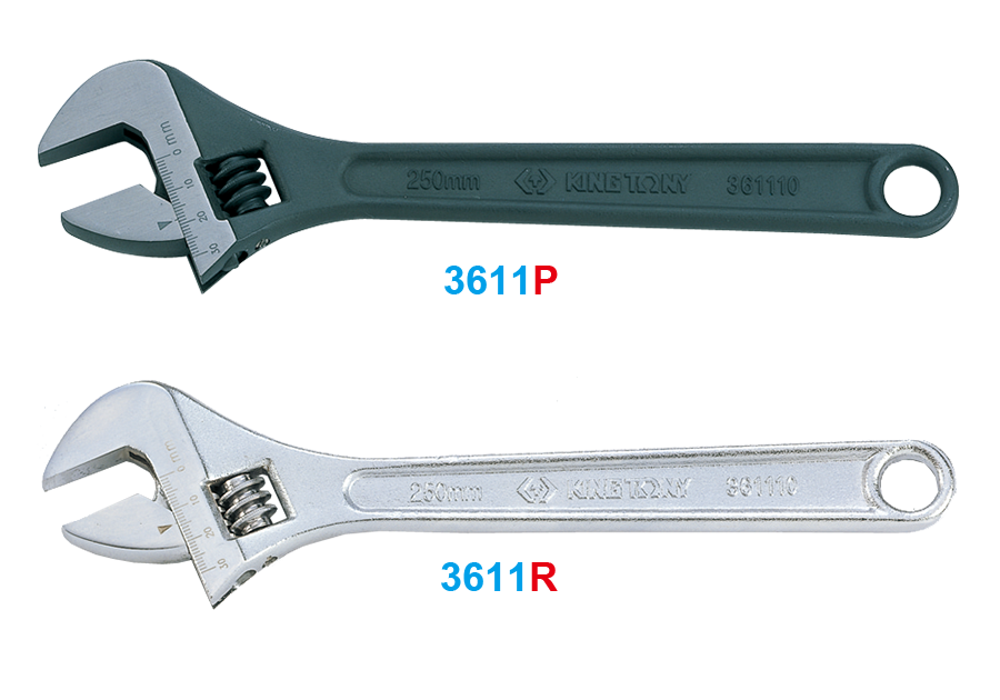 KING TONY Ключ разводной до 35 мм L=300мм BLACK FINISH | 3611-12P