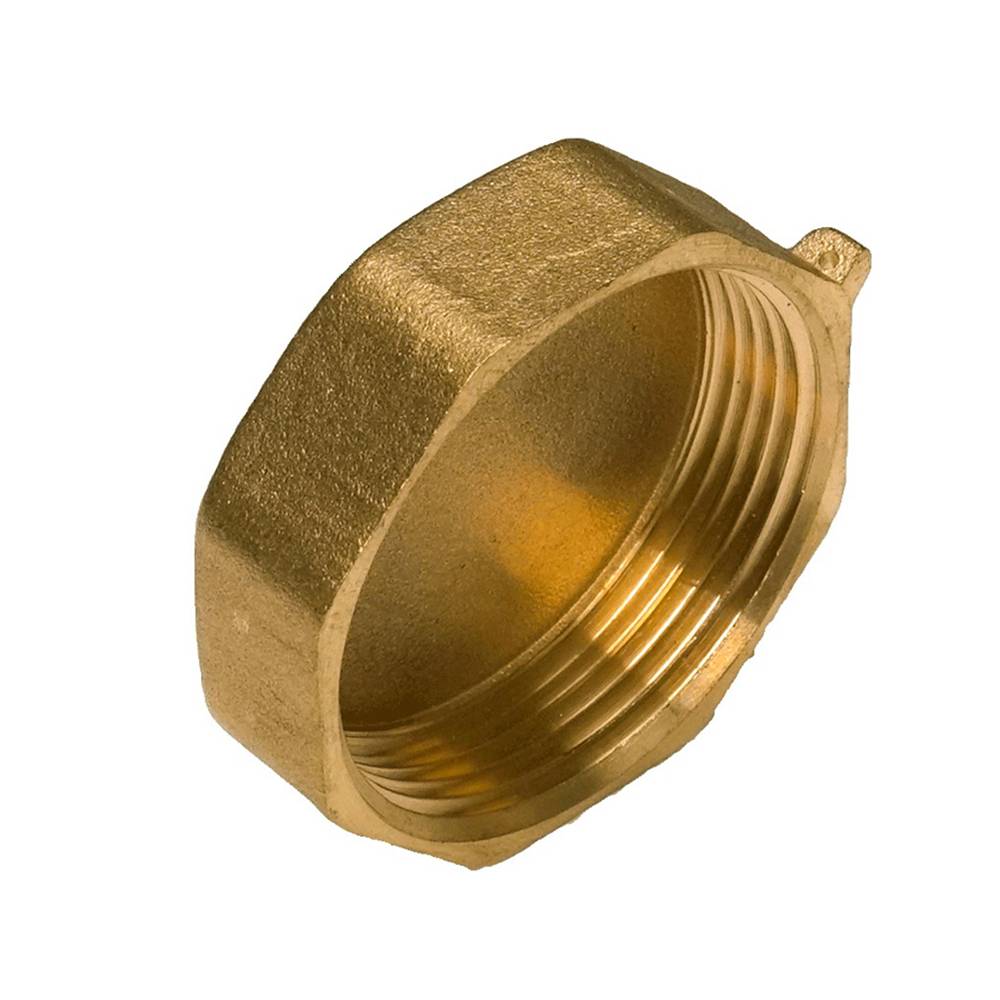 Заглушка латунна 1 1/4 внутр., під пломбу Україна | 77-651