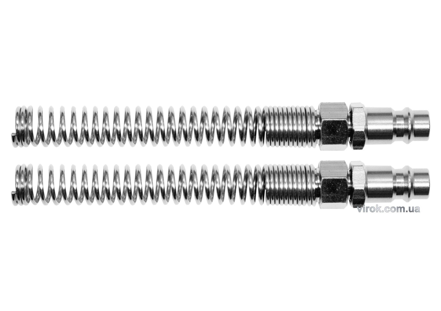 YATO Швидкоз'єднувальні наконечники YATO з пружиною, до шлангу Ø=5х8 мм, 2 шт.  | YT-24102