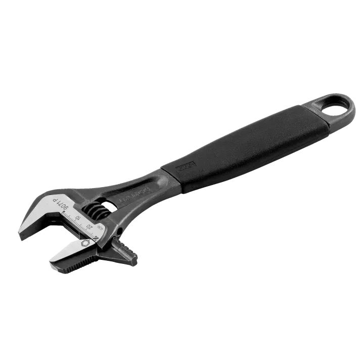 Разводной ключ BAHCO ERGO™ 90P с центральной гайкой, прорезиненная рукоятка (9070P)