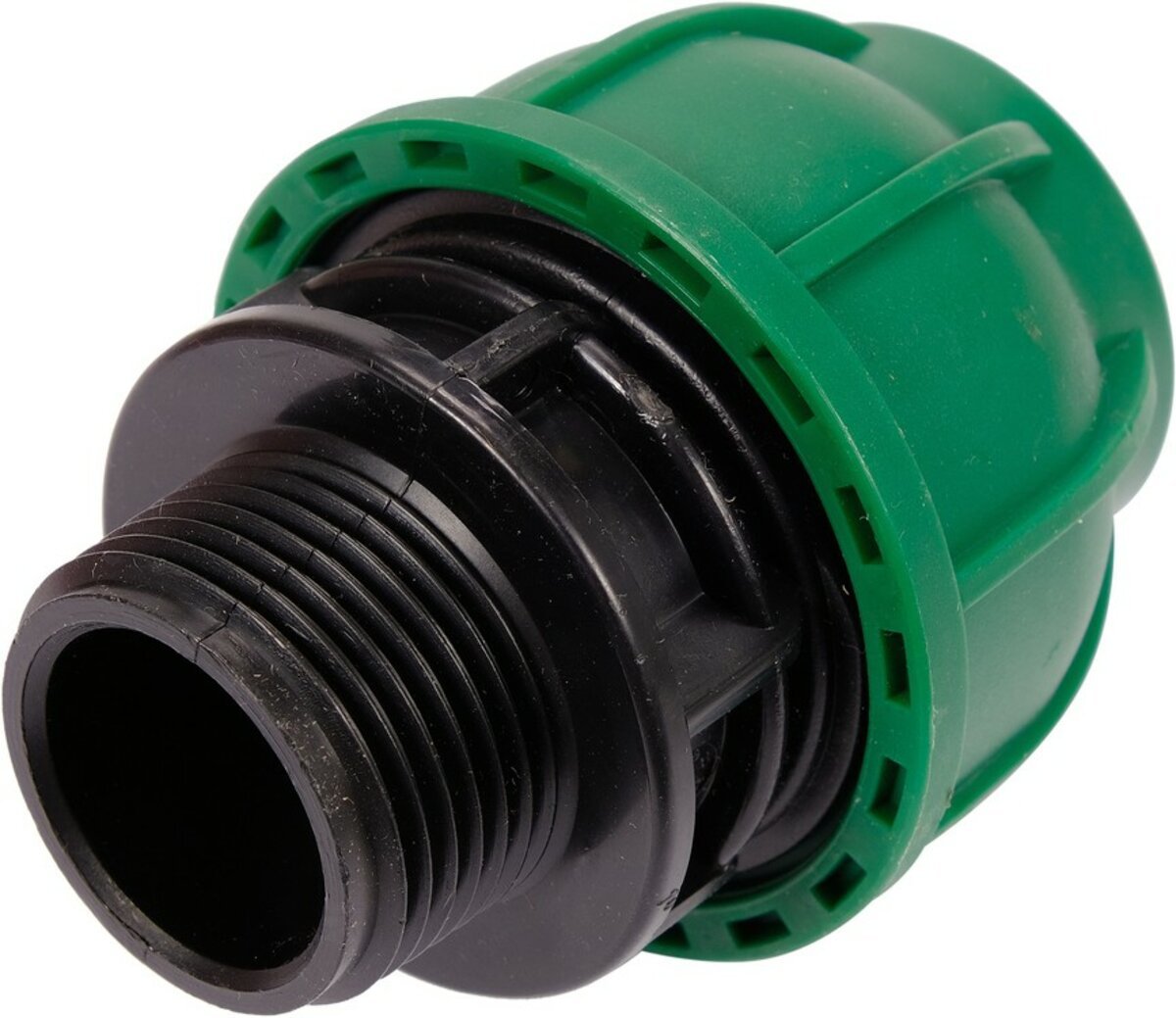 FLO Муфта до водяних пластикових труб з зовн. різьбою 32 мм- 1" поліпропіленова, для тиску 1 MPa | 8