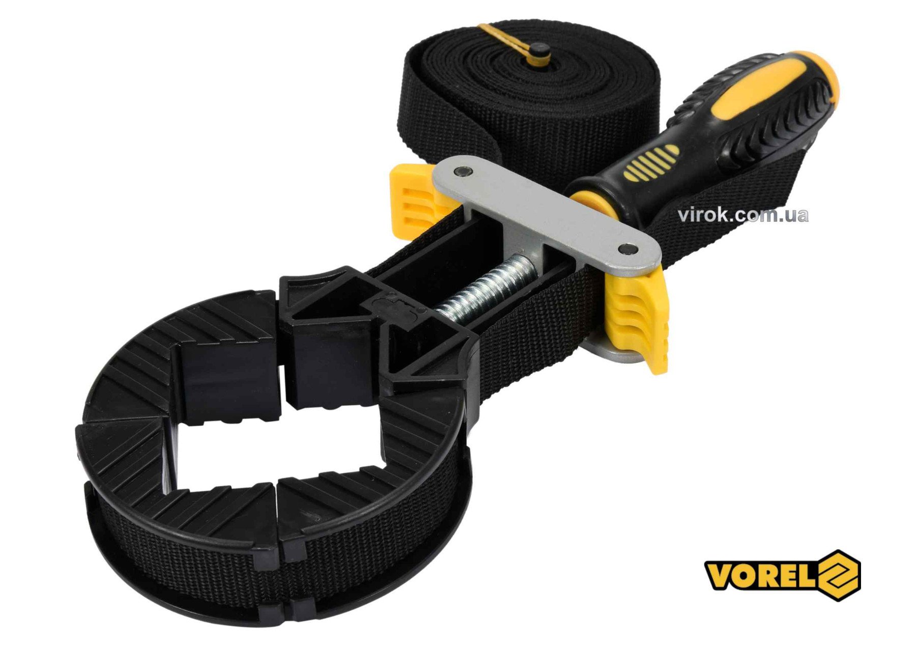 VOREL Струбцина ремінна : L = 4 м, довжина затиску 320 мм  | 38531