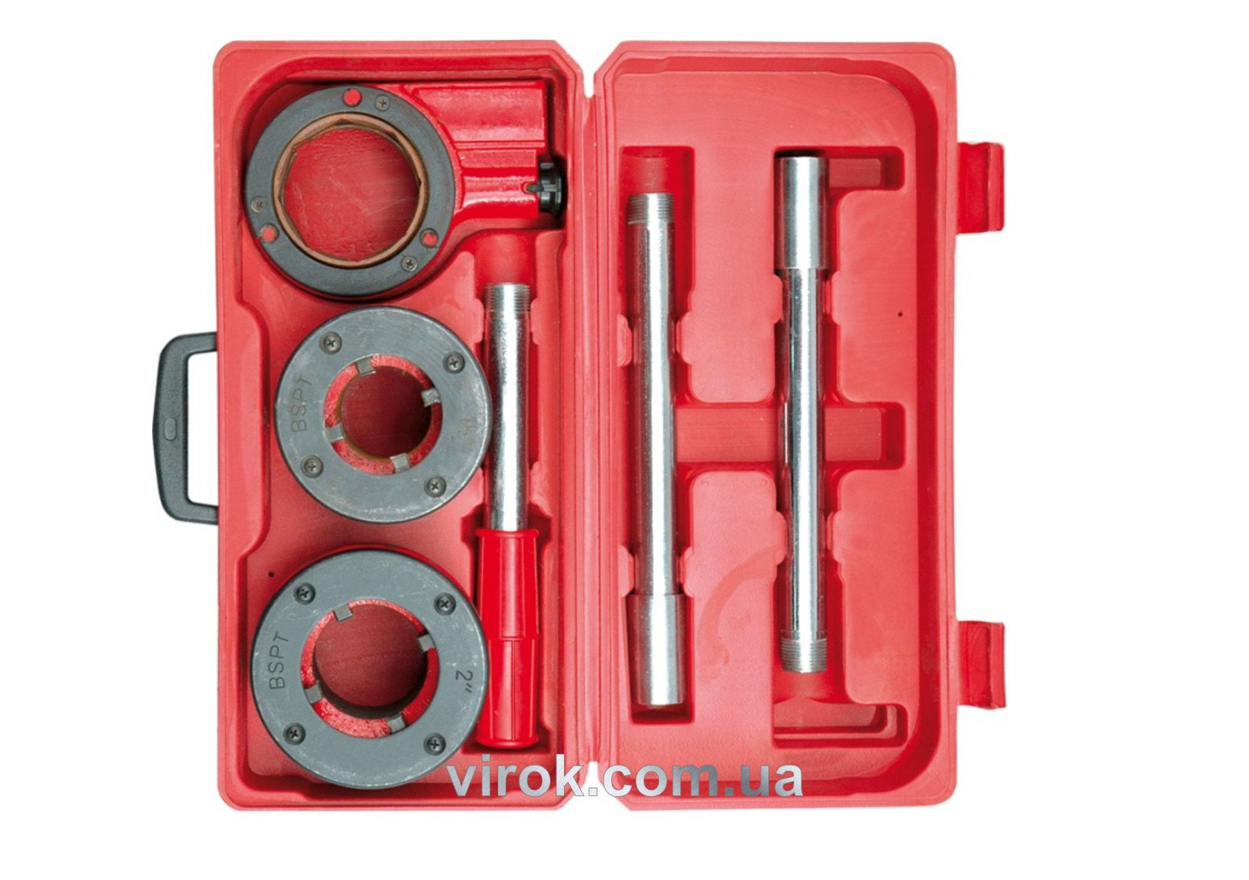 VOREL Набір різьбонарізний 1,5"-2", 6 шт.  | 55830