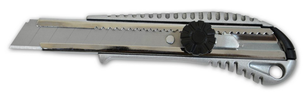 13-270 Нож с вращающимся фиксатором укреплен металлический 18 мм
