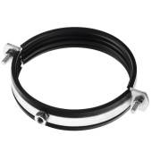 Хомут с виброгасителем (с резиновым вкладышем) с гайкой М 8  280 мм