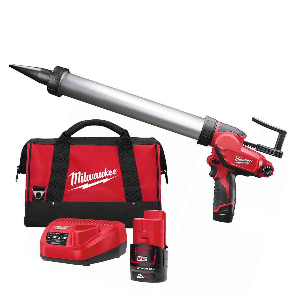 MILWAUKEE Клеевой пистолет аккумуляторный M12 PCG/600A-201B 4933441670 | 4933441670