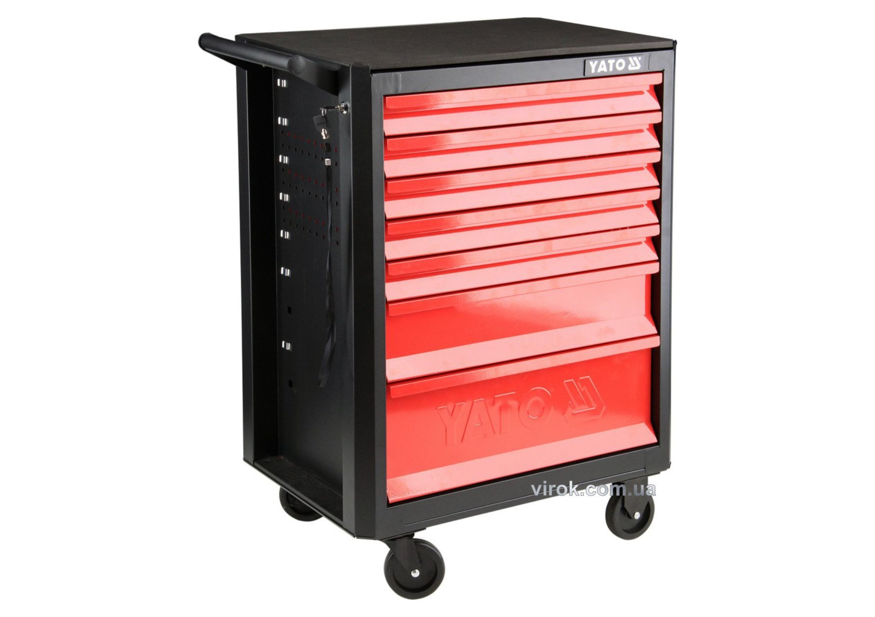 YATO Шафа-візок для інструментів YATO з 7 шуфлядами, 932x665x453 мм  | YT-09000