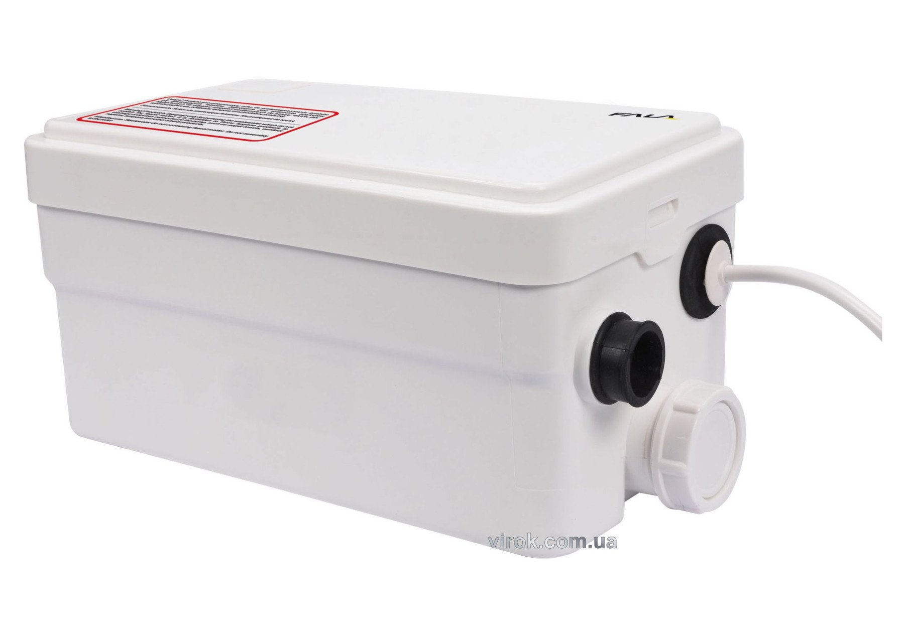 FALA Помпа до каналізаційних стоків душа і вмивальника мережева FAL: P=250Вт, на висоту 5м, Q=100л/х