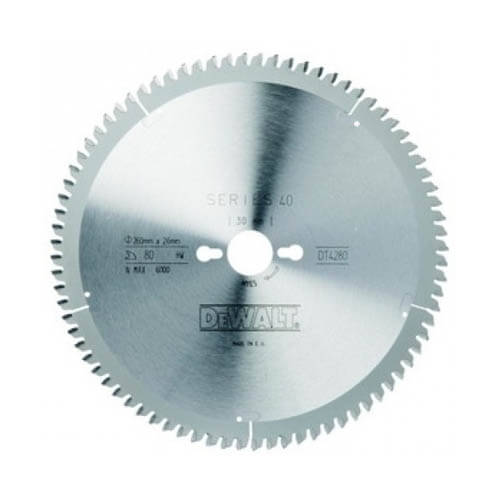 DeWalt DT4282 Пильный диск 96 зубцов, 250х30мм -5 град., SERIES 40, TSG 