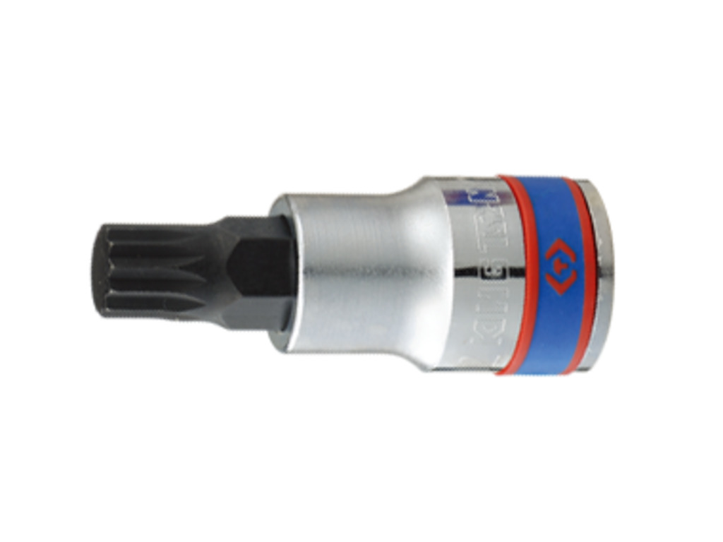 KING TONY Бита SPLINE с головкой 1/2" М10 | 402610
