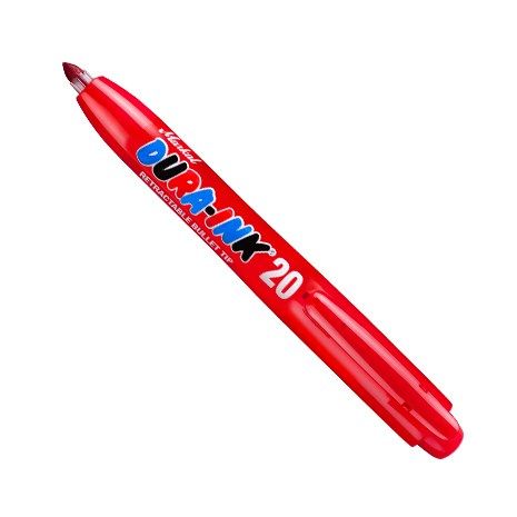Несмываемый автоматический маркер Markal Dura-Ink 20 красный 96576