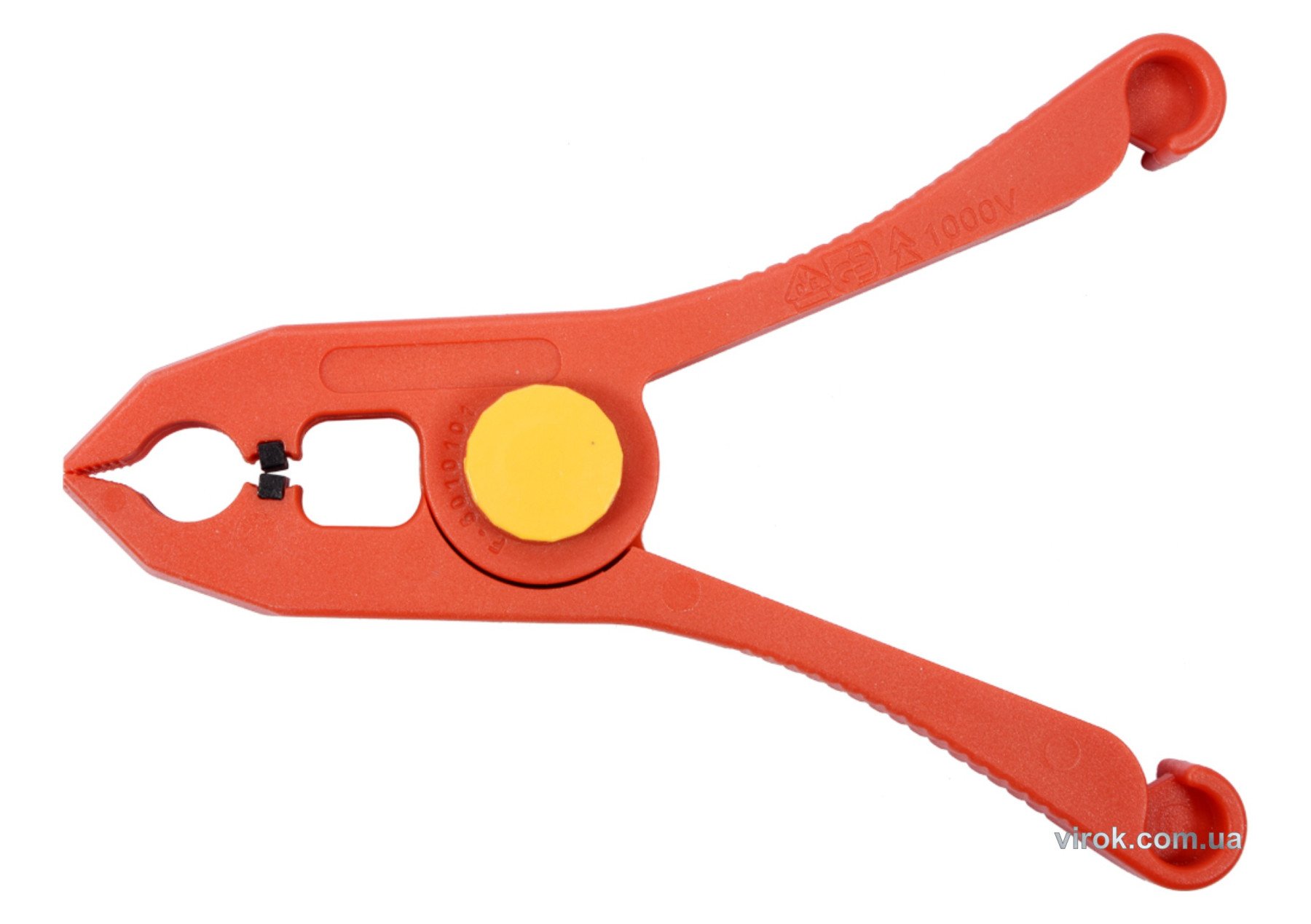 YATO Струбцина-"прищіпка" діелектрична ізольована YATO : L=150 мм з роб. діап.- 2-20мм, VDE до 1000V