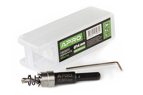 Свердло корончате HSS/М2 Ø18мм APRO