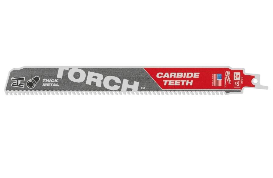 MILWAUKEE Полотно для шабельних пил TORCH CARBIDE, 230х2,5мм, (метал)