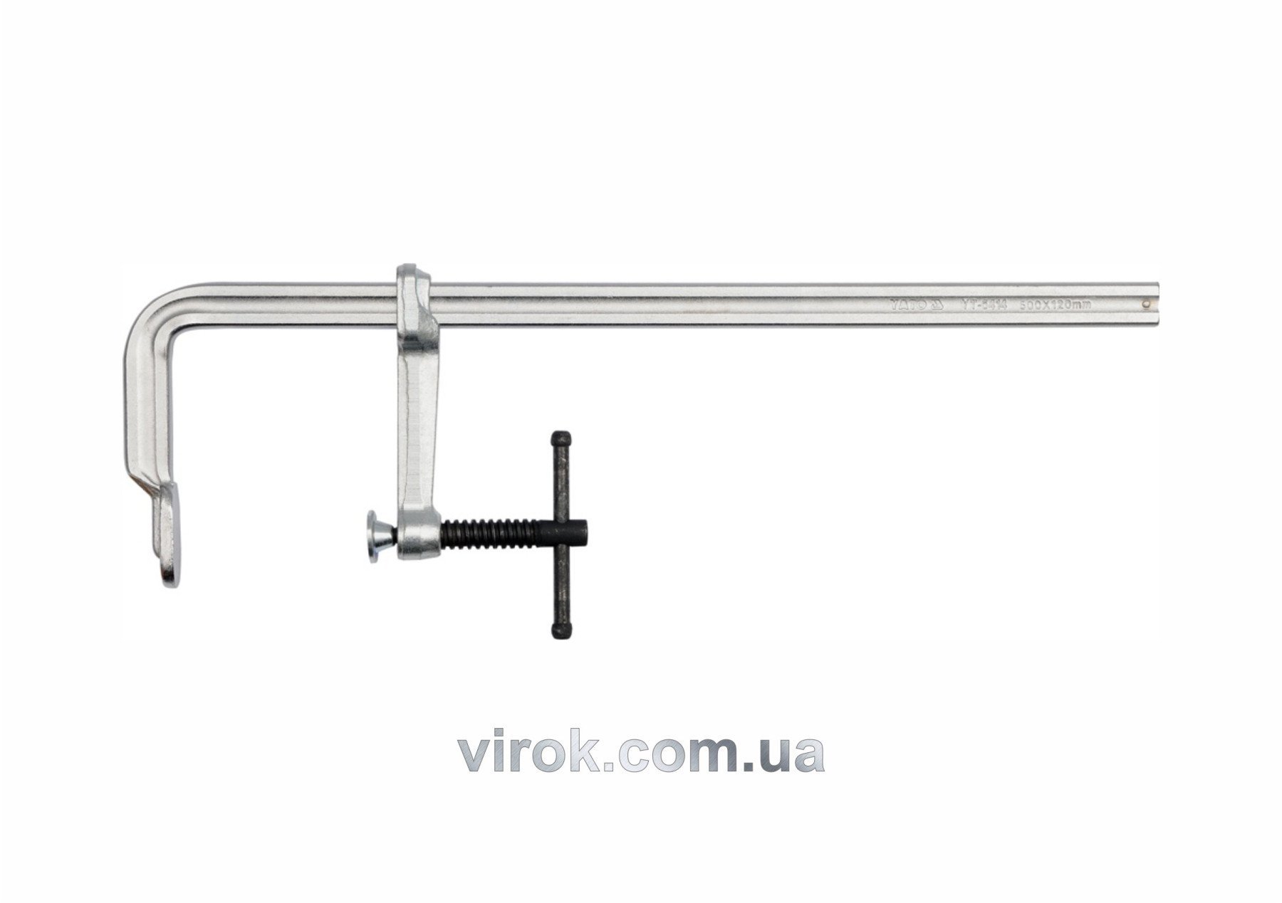 YATO Струбцина кована хромована YATO, l=600х120 мм  | YT-6415