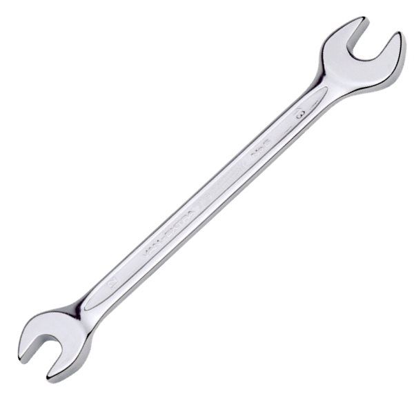 BAHCO 6M-14-17 Ключ рожковый 14х17 мм; Crv сталь полированная, поворот 15 град