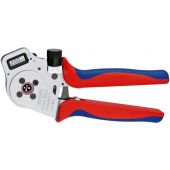KNIPEX Инструмент для тетрагональной опрессовки точеных контактов 97 52 65 DG A | 97 52 65 DG A